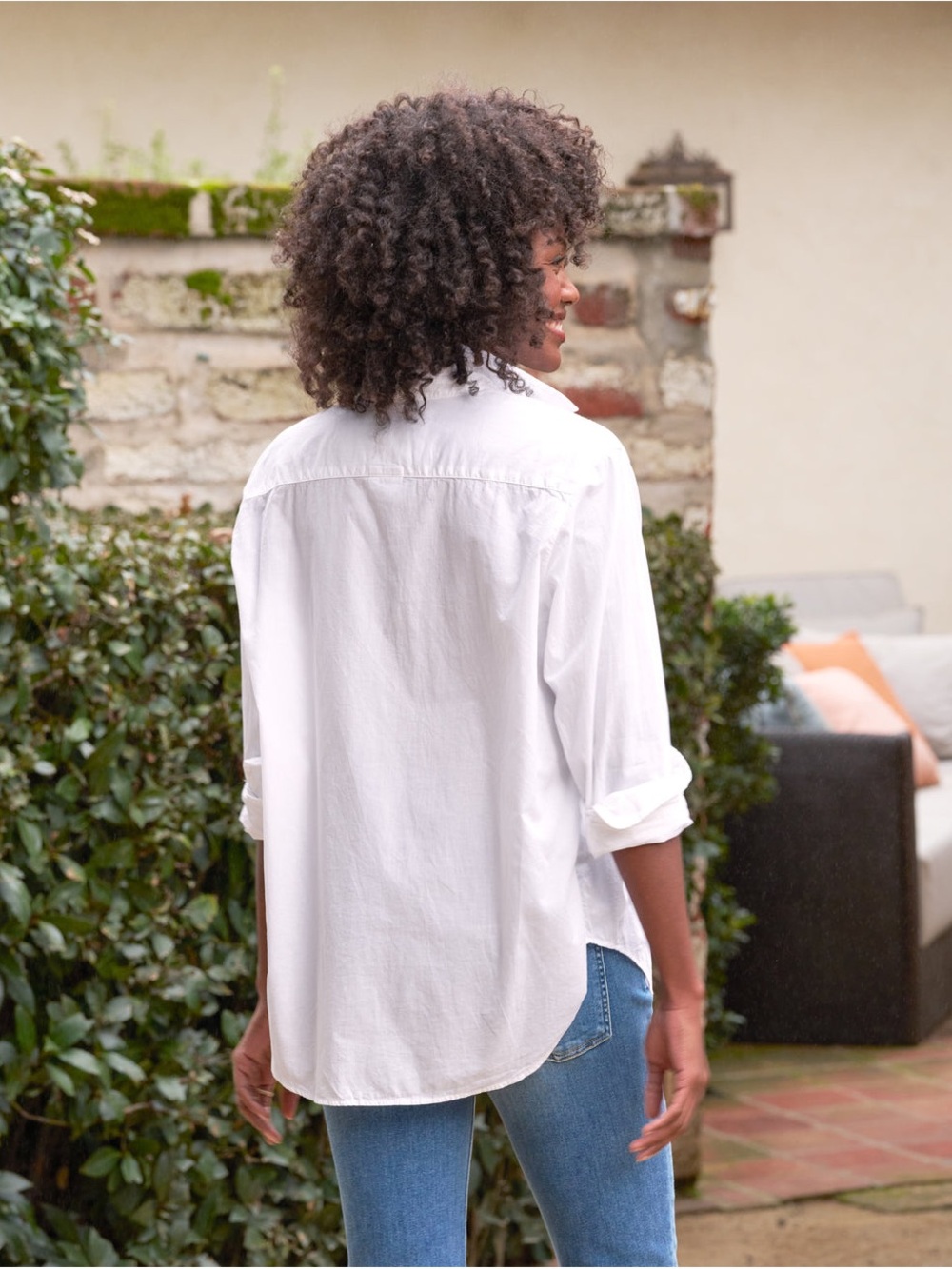 Frank & Eileen Classic White Button-Down Shirt - Picture 3 of 5